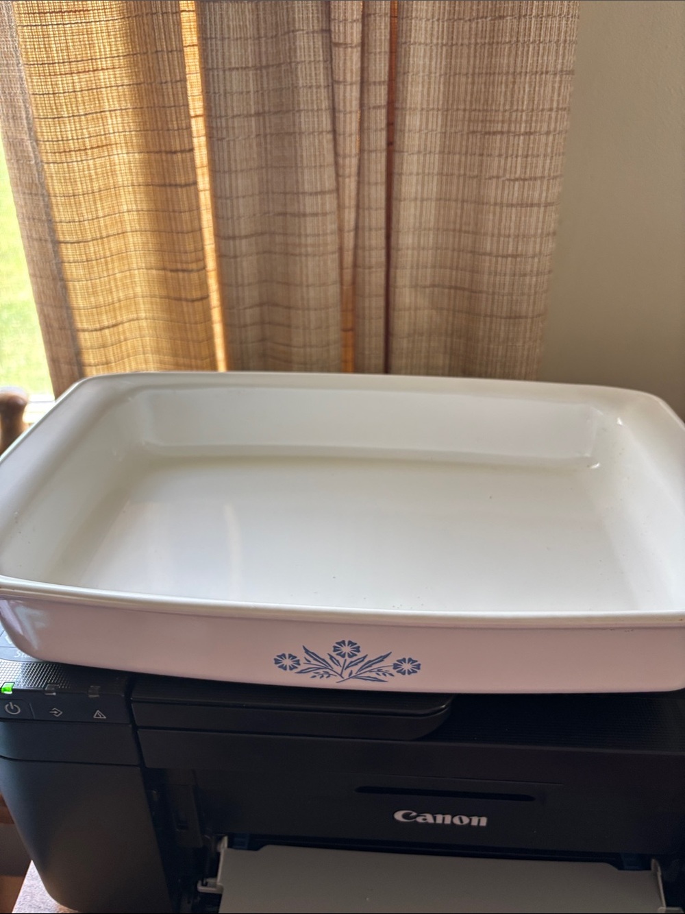 CorningWare Blue Cornflower lasagna pan